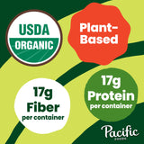 Pacific Foods Organic Harvest Black Bean Chili, Plant Based, 16.5 oz Can