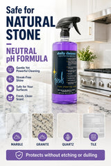 Fred's Daily Cleaner - Multi-Surface, Natural Stone Safe, Neutral pH, Streak-Free Counter Cleaner 32 Ounce Spray