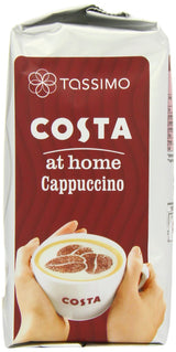 Tassimo Costa Cappuccino 16 T Discs, (Large Cup Size) 8 Servings