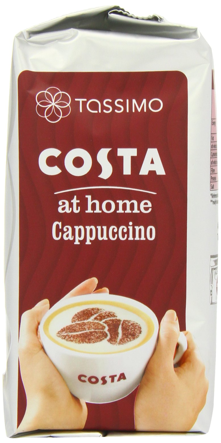 Tassimo Costa Cappuccino 16 T Discs, (Large Cup Size) 8 Servings