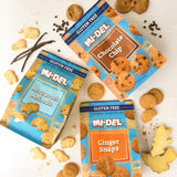 Mi-Del Gluten Free Ginger Snaps - Non GMO Certified, 0g Trans Fat Swedish Ginger Snaps Cookies Old Fashioned (Pack of 1)