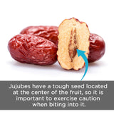 NESTLADY Premium Jujube Date, Red Date (Hong Zao), 100% Natural, Improve sleep, Health Snack, Dried Fruit, Sweet and Chewy Net weight: 454g