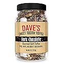 Dave's Sweet Tooth Toffee, Dark Chocolate Flavor with Real Butter, Real Sugar, and Hand-sliced Almonds, Handmade, Homemade, Naturally Gluten-Free, 8.0