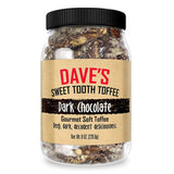 Dave's Sweet Tooth Toffee, Dark Chocolate Flavor with Real Butter, Real Sugar, and Hand-sliced Almonds, Handmade, Homemade, Naturally Gluten-Free, 8.0