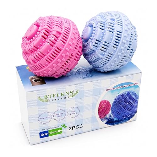 Laundry Balls Set, Eco-Friendly Super Washing Machine Laundry Ball, All Natural Washer Ball Laundry Detergent Alternative, Household Can Be Reused
