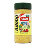 Badia Adobo without Pepper, 7 oz - Traditional Latin Seasoning Blend