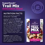 Navitas Organics Trail Mix Antioxidant Blend - Superfood Trail Mix - Antioxidant Rich Snacks - Fiber & Minerals - No Seed Oils - USDA Organic, Non