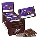 Asher's Chocolates, Chocolate Covered Grahams, Gourmet Sweet and Salty Candy, Individually Wrapped Snack, Family Owned Since 1892 (Dark Chocolate, 15
