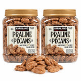 Kirkland Signature Praline Pecans 2.5lb (Family Bundle) Pack of 2