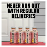 BODYARMOR LYTE, Peach Mango, Electrolyte Drink, 15 Calories, 12 Fl Oz Bottles (8 Pack), Coconut Water Sports Drink, Natural Flavor & B Vitamins