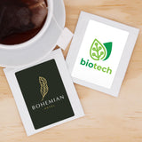 Promotional Tea Bags, Custom Tea Bags - 30 Quantity - $0.95 Each - Promotional Product/Bulk with Your Logo/Customized