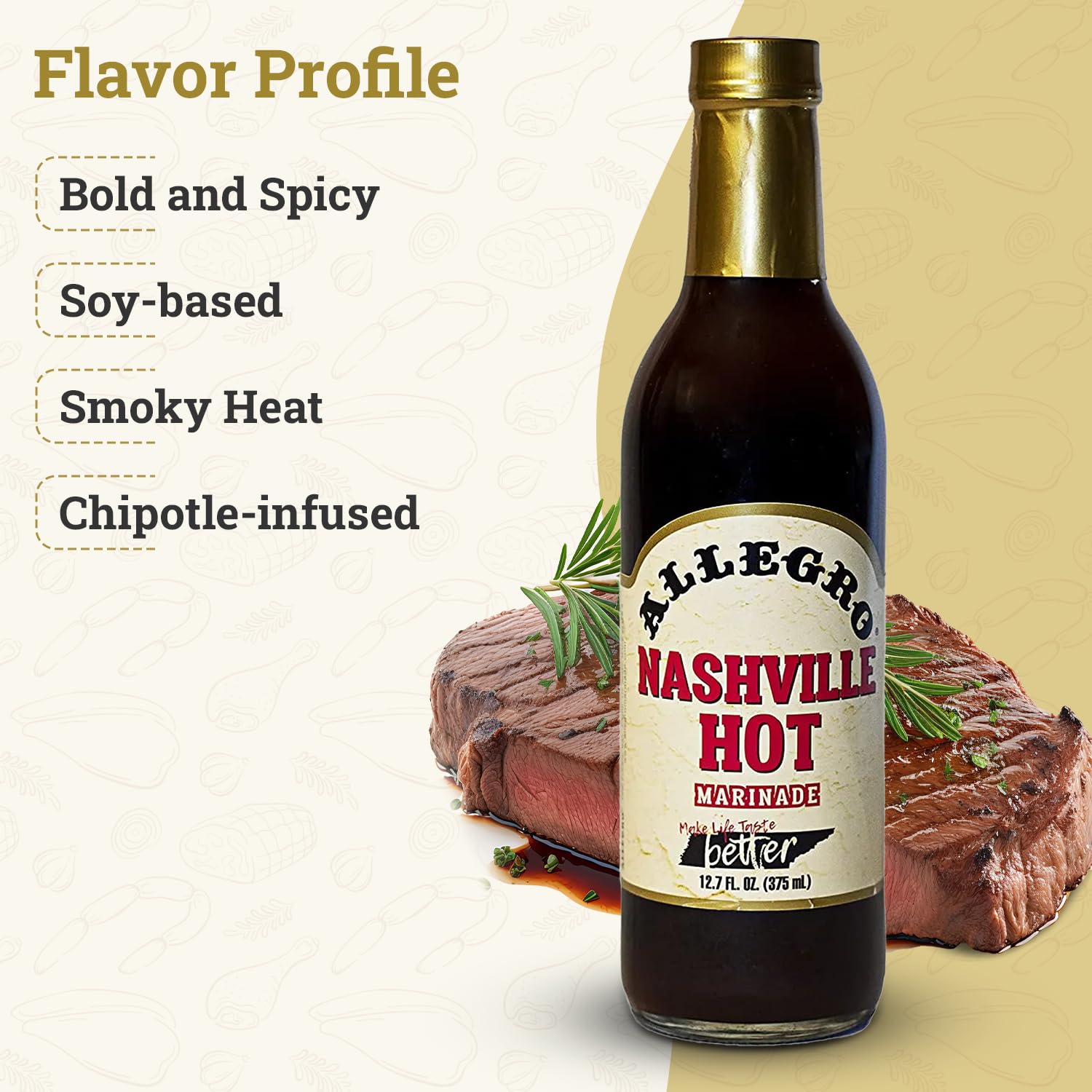 IPOTAO Allegro - The Marinate Everything Marinades | Perfect Marinades for Meat & Veggies | Marinade for Grilling, Roasting & Cooking | Kosher