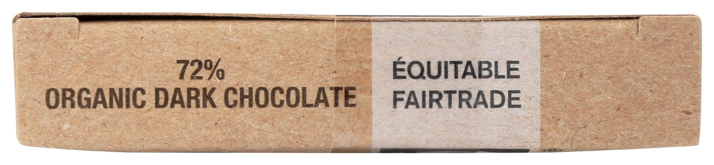 Jelina Chocolatier Organic 72% Dark Chocolate Bar, 3.52 OZ