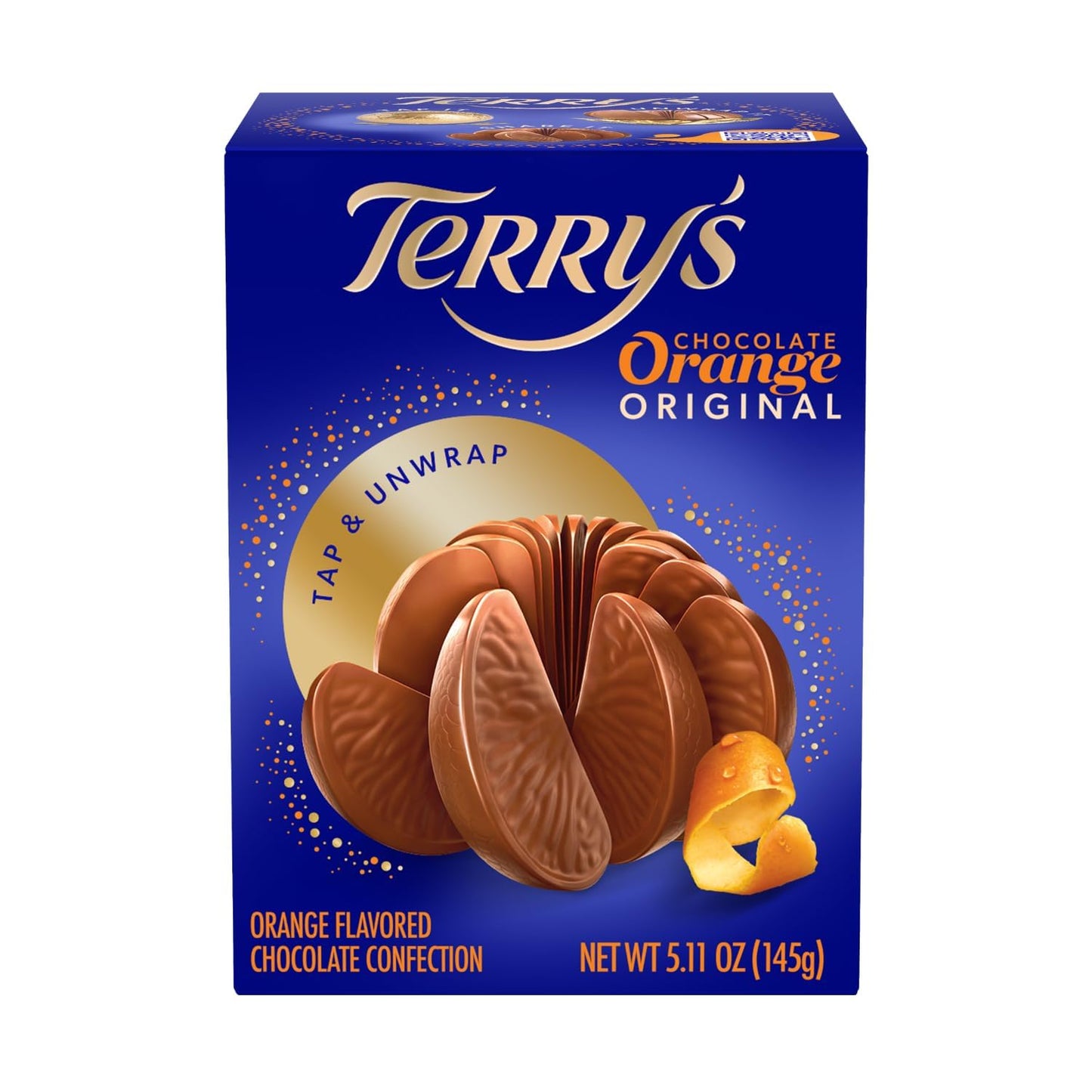 Terry's Milk Chocolate Oranges - Orange of Delicious Tasting Chocolate - Stocking Stuffer and Party Favors - Great for Sharing with Friends and Family