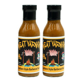 Lem’s Meat Varnish BBQ Sauce - 12 oz Gold Mustard Barbecue Sauce 2-pack
