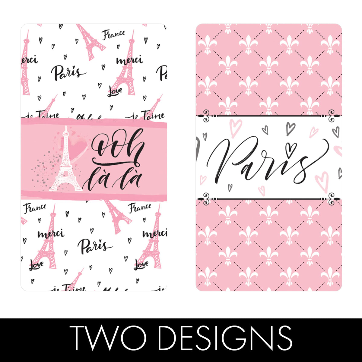 Paris Birthday Candy Bar Wrappers, Eiffel Tower, 42 Count