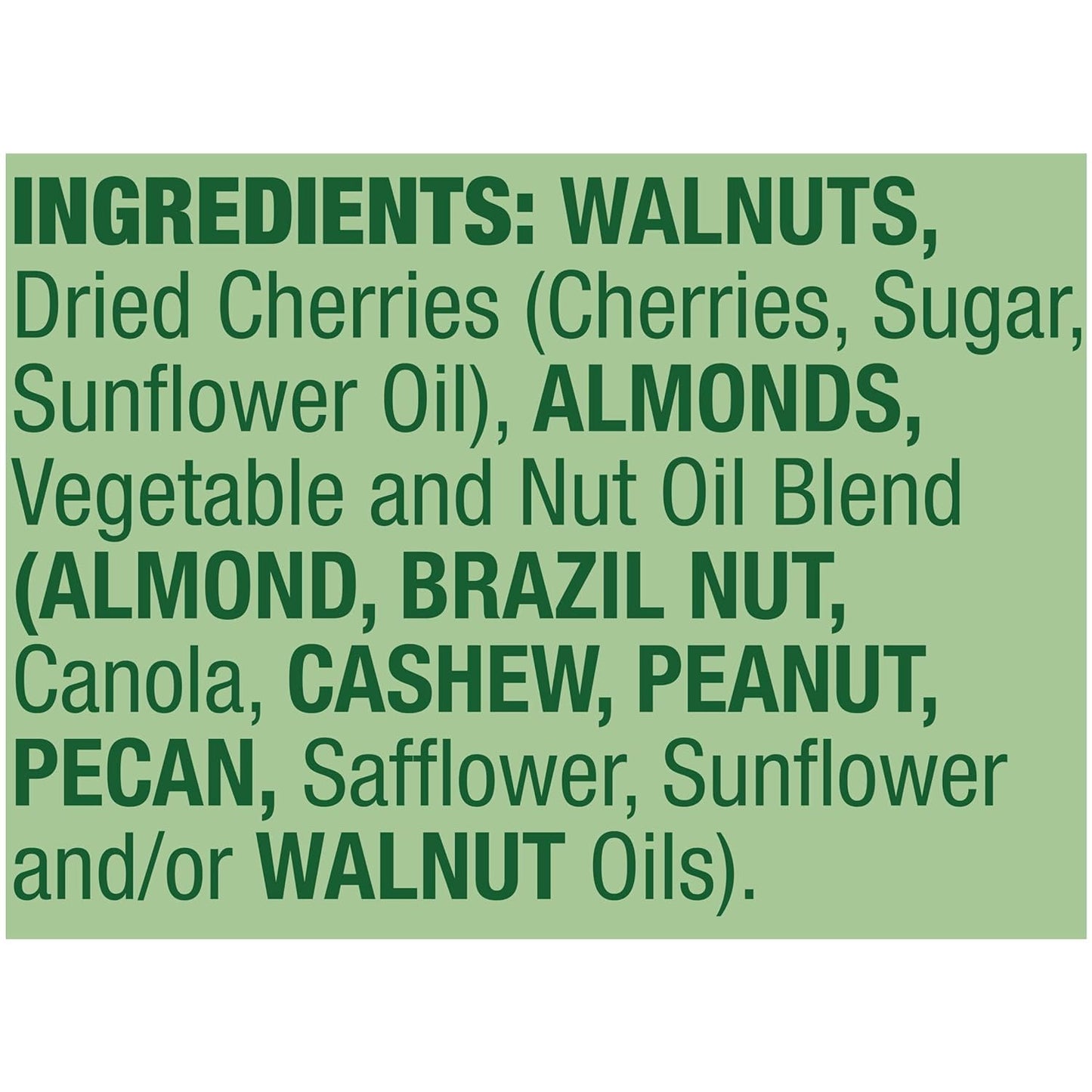 Emerald Nuts Walnuts & Almonds with Dried Cherries, 100 Calorie Pack, 4.69 OZ (Pack of 4)