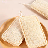 UtySty 3 Pack Natural Non Scratch Scrub Sponge Eco Friendly and Compostable Plant Fiber Loofah Dish Sponge Natural Kitchen Sponges Scrubbers