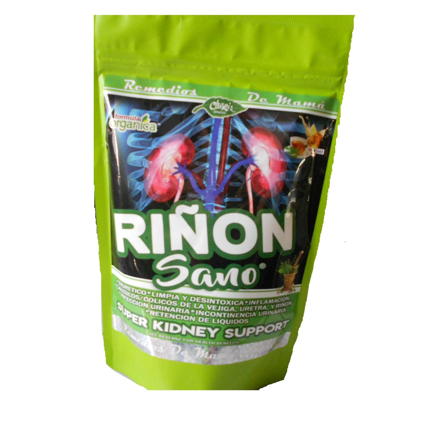 Riñon Sano / Super Kidney Support. Organic Herbal Tea. Net Wt 3.5oz (99g)