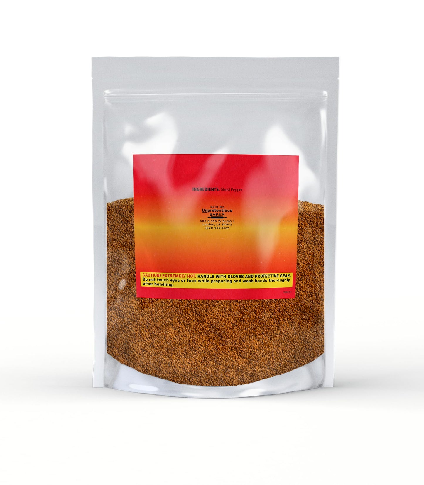 Unpretentious Ground Ghost Chile Pepper Powder, 1 lb, Sauces, Salsa