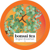 Bonsai Tea Co. English Breakfast, Compatible with K Cup Brewers Including 2.0, 40 Count