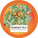 Bonsai Tea Co. English Breakfast, Compatible with K Cup Brewers Including 2.0, 40 Count