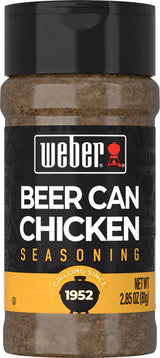 Weber Beer Can Chicken Seasoning, 2.85 Ounce Shaker
