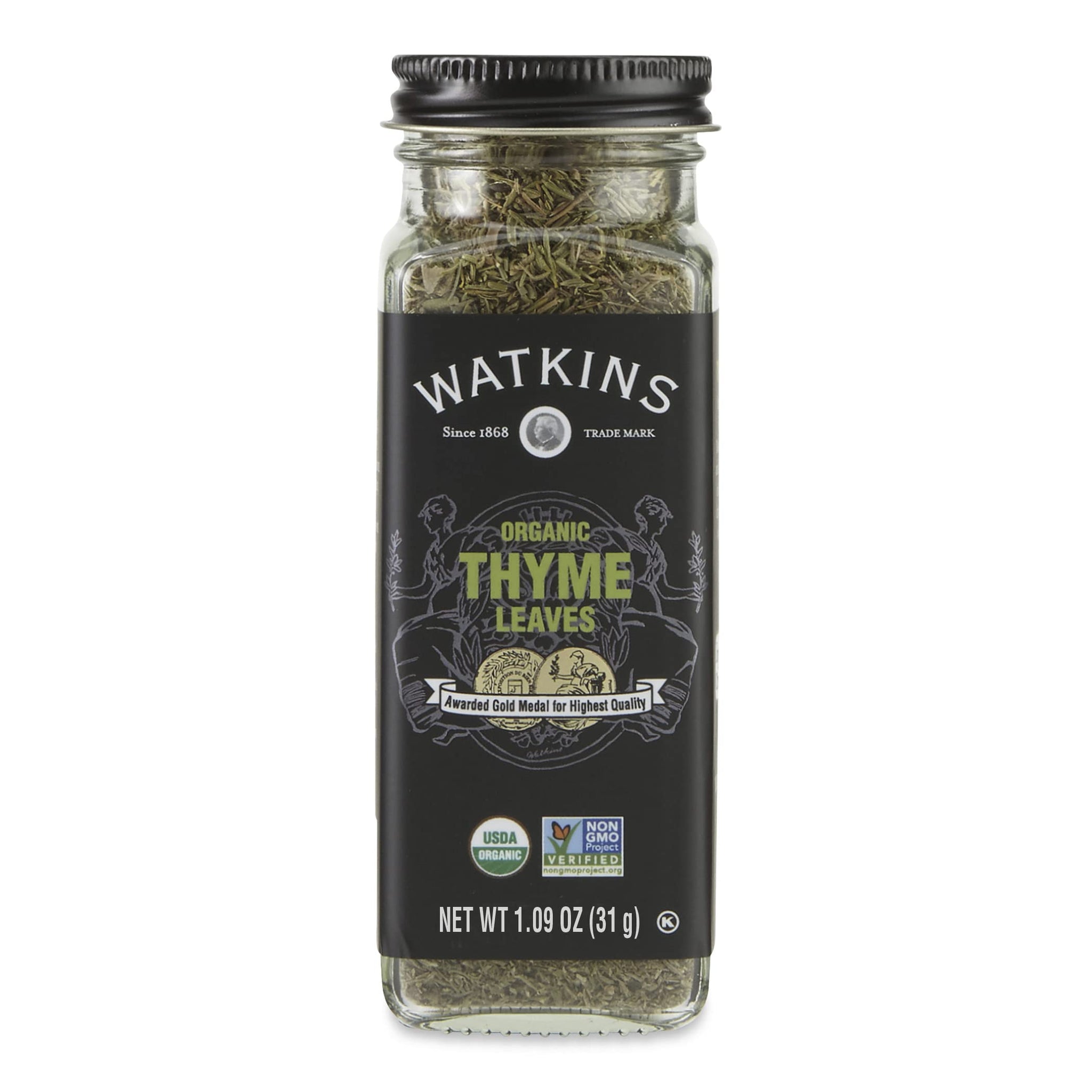 Watkins Gourmet Organic Thyme Leaves, 1.09 Ounce