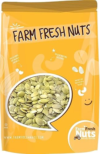 Dry Roasted Pepitas/Pumpkin Seeds with Himalayan Salt (2 Lbs.) - Roasted to Perfection in Small Batches for Added Freshness - Vegan & Keto Friendly