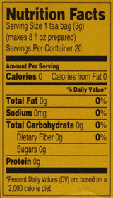 Trader Joe's Spiced Chai (A Rich, Robust Blend of Assam Black Tea & Exotic Spices), 20 Tea Bags (1 Box)