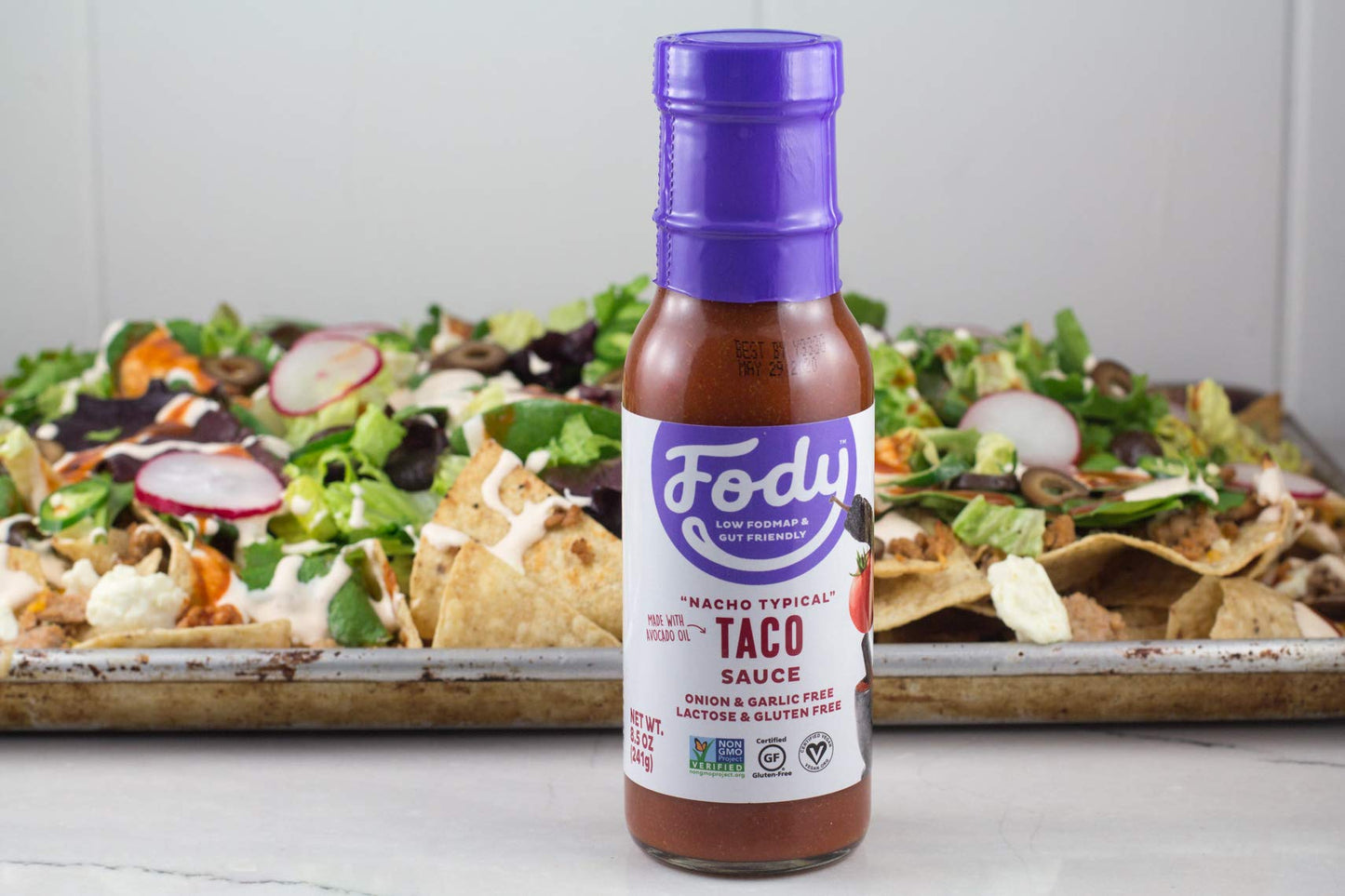 Fody Food Company Nacho Typical Taco Sauce, 8.5 OZ