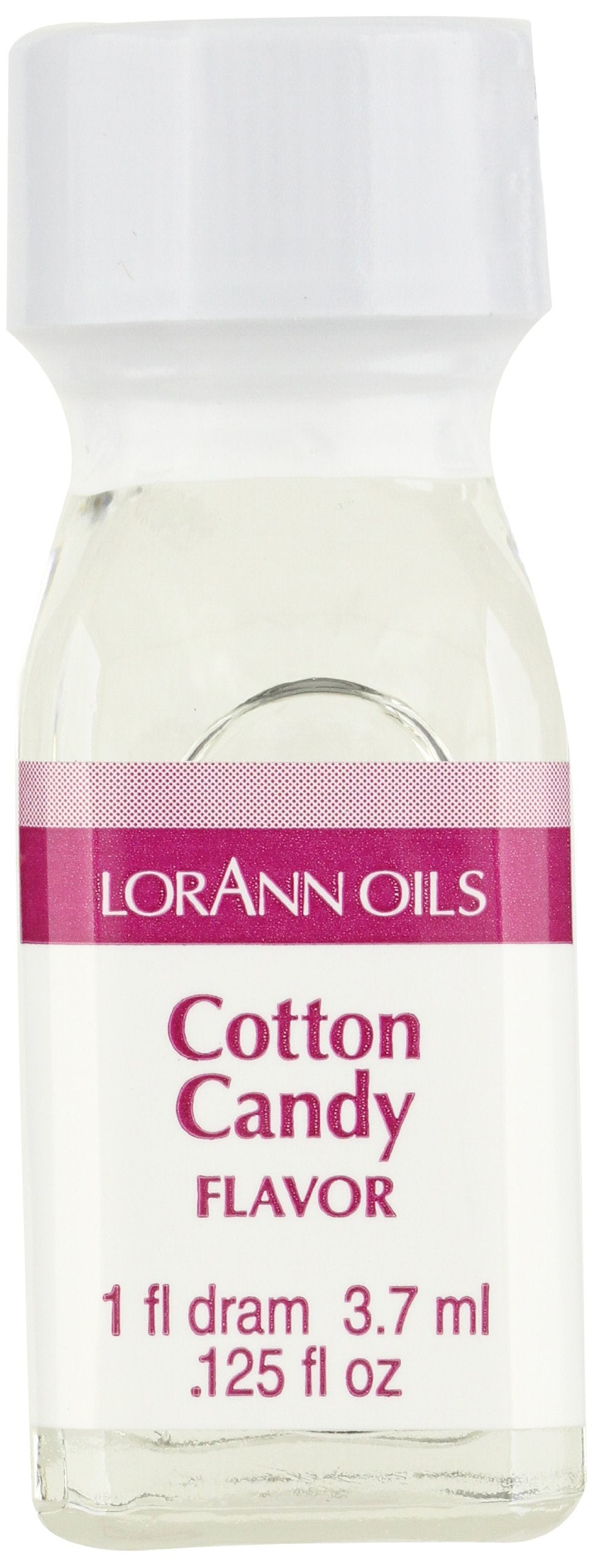 LorAnn Cotton Candy SS Flavor, 1 dram bottle (.0125 fl oz - 3.7ml - 1 teaspoon) - 12 Pack