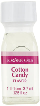 LorAnn Cotton Candy SS Flavor, 1 dram bottle (.0125 fl oz - 3.7ml - 1 teaspoon) - 12 Pack
