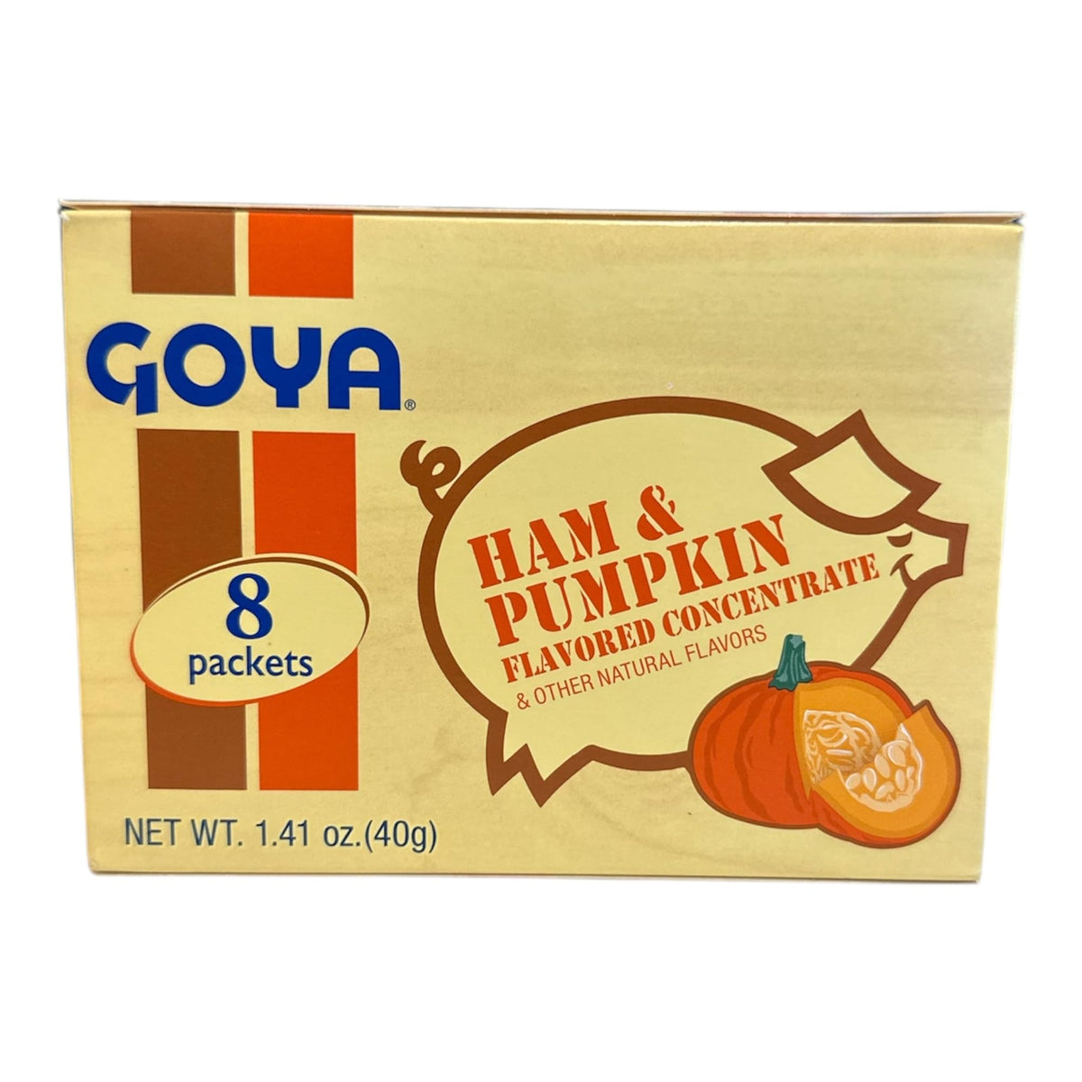 Goya Jamon con Calabaza Ham & Pumpkin 2 Pack with Wood Spoon