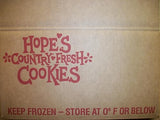 Hopes Gourmet All Butter Royale Chocolate Macadamia Nuts and Coconut Cookie Dough, 2.0 Ounce -- 160 per case.