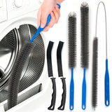 Yicyio Dryer Vent Cleaner Kit, Long Flexible Coil Dryer Lint Remover Brush with Vent & Lint Brush, Multi-Purpose Appliance AC Refrigerator Coil