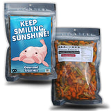 Keep Smiling Sunshine Trail Mix - Funny Gag Gift for Teens - Son and Daughter Gift - Unique Snack Gift Basket Ideas - Blobfish Encouragement Hang in