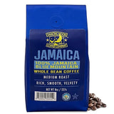 Dancing Moon 100% Pure Jamaica Blue Mountain® WHOLE BEAN Coffee - 8 oz Medium Roast