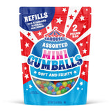 Carousel Assorted Mini Gumballs - Perfect for Gumball Machine Refills - 2lb Bag