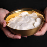 Altar Bread 1 3/8" White Cross Design 100 Communion Hosts