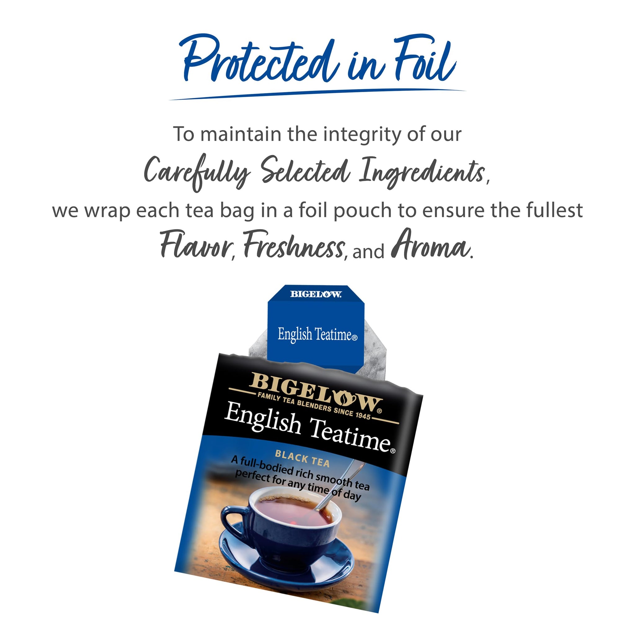 Bigelow, English Time Tea (Caffeinated), 20 Count