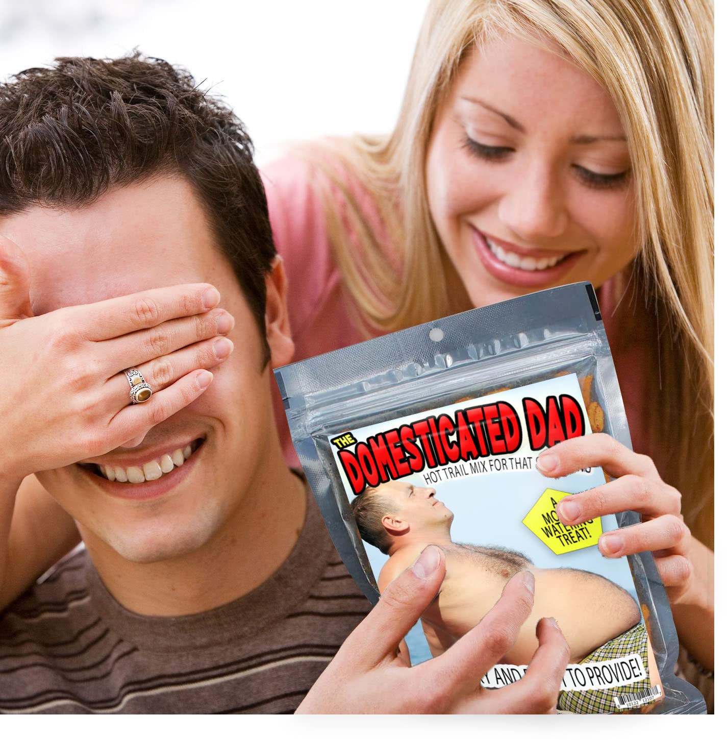 Domesticated Dad Trail Mix - Hot Trail Mix for That Hott Thing - Funny Gifts for Dad - Gift Ideas for My Dad - Fathers Day Presents for Men - Joke