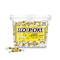 Atkinson's Slo Poke Chewy Caramel Fun Size Candy 0.35oz 130ct Tub