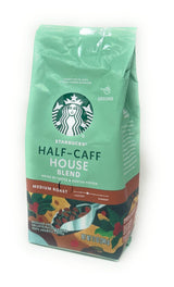 Starbucks Half-Caff House Blend Ground Coffee 12oz - 1 bag