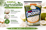 Philippine Brand Dried Young Coconut Snacks, 18 Ounce