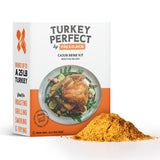 Fire & Flavor Cajun Turkey Brine Kit - Includes Bag and Poultry Seasoning for Roasting, Grilling, Smoking, and Frying Birds Up to 25 lbs