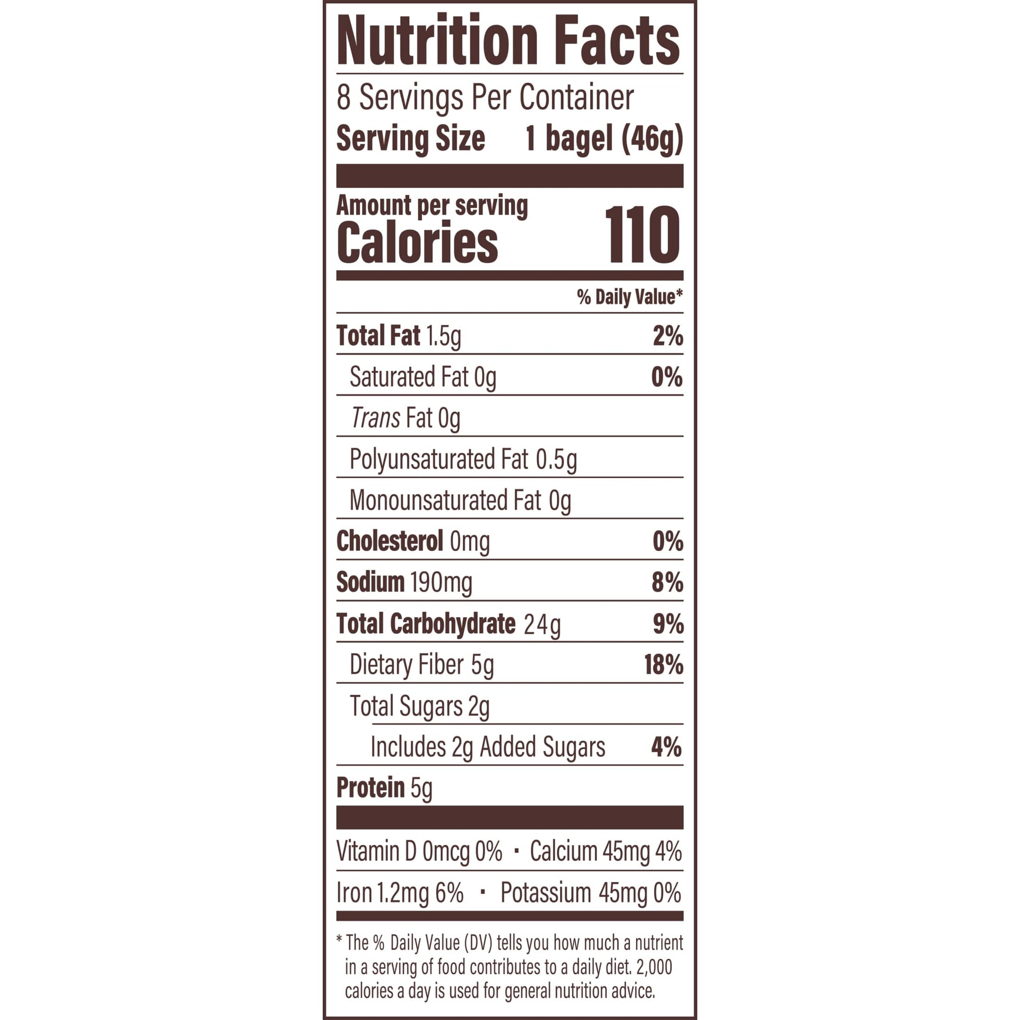 Thomas' Everything Bagel Thins Bagels, 8 Pre-Sliced Bagels, 13 Oz