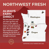 Oregon Growers Pear Hazelnut Fruit Pate - Pear Hazelnut Jam, Natural Preserves Made with Real Sugar, Fruit Jelly Spread, Pairs Perfectly with Cheese