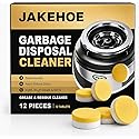 Garbage Disposal Cleaner and Deodorizer Tablets, 12 Pack Foaming Sink Disposal Cleaner, Kitchen Sink Cleaner Tablets for Odor, Grease & Food Residue