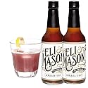 Eli Mason Demerara Syrup - Small-Batch Craft Cocktail Syrup Made with Rich Demerara Sugar for Old Fashioneds, Whiskey Drinks & Classic Cocktails